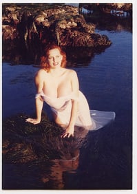 Vintage 1970s / 80s American Naturalism Nudism Female Model 4.5" x 3.5"