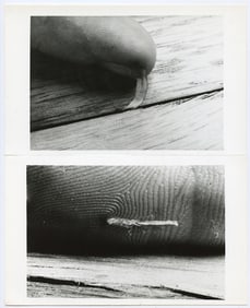 1970s Gelatin Photo Material Interview DENNIS OPPENHEIM