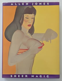 ALLEN JONES - Sheer Magic Book - with Handwritten Letter