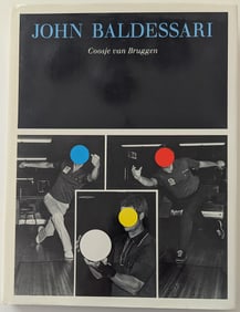 JOHN BALDESSARI by Coosje Van Bruggen with Handwritten Note