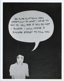 Gelatine Photo Art ADIAN PIPER, 1975