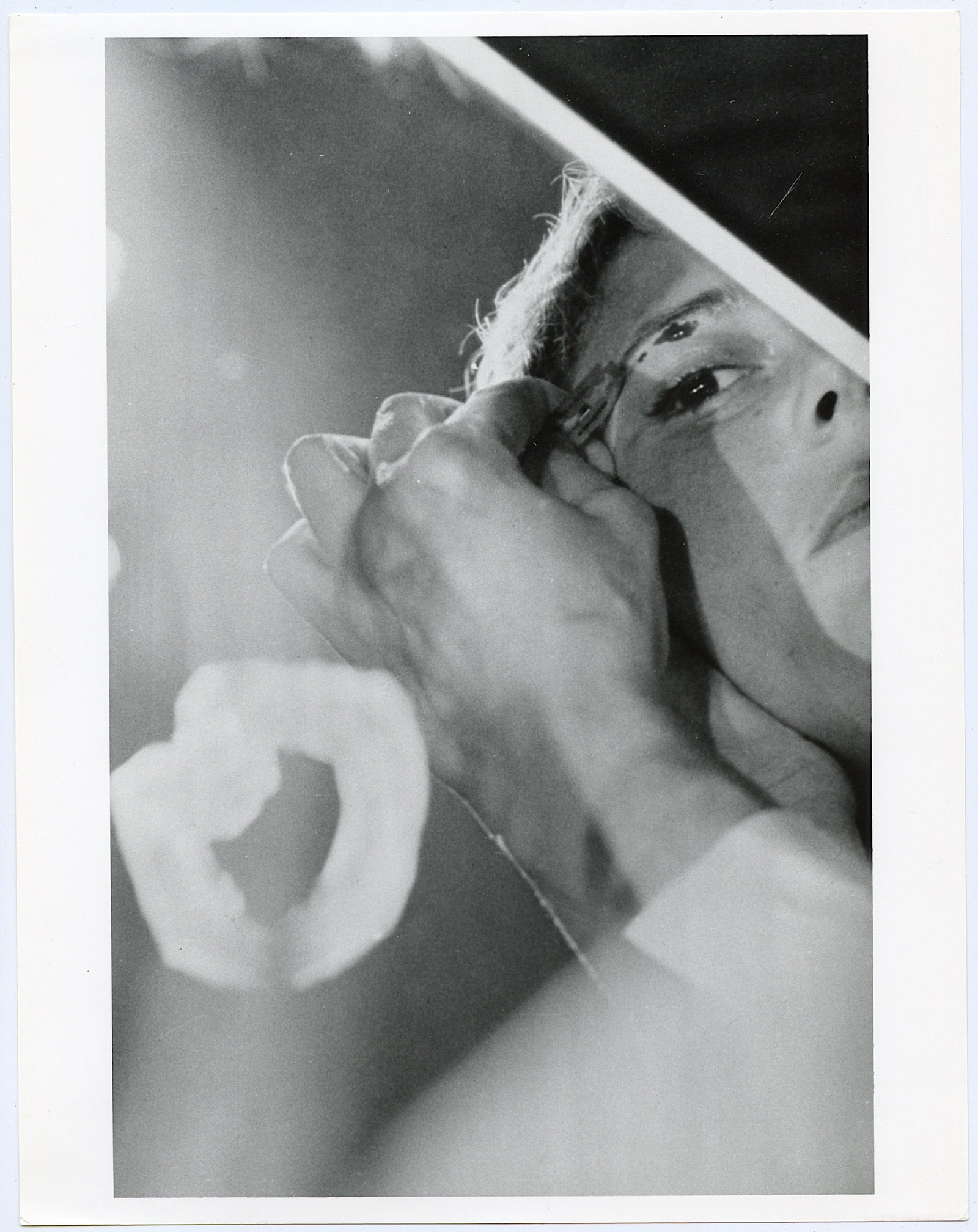 Gelatine Photo Art by GINA PANE From Psyche, 1974: The provenance of this lot is from the estate of a deceased formal art collector in Miami, FL. The dimensions are Approx. 10" x 8". Please see all the included images to read all related information a