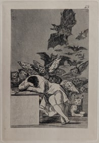 Vintage Etching FRANCISCO GOYA Y LUCIENTES Plate 43