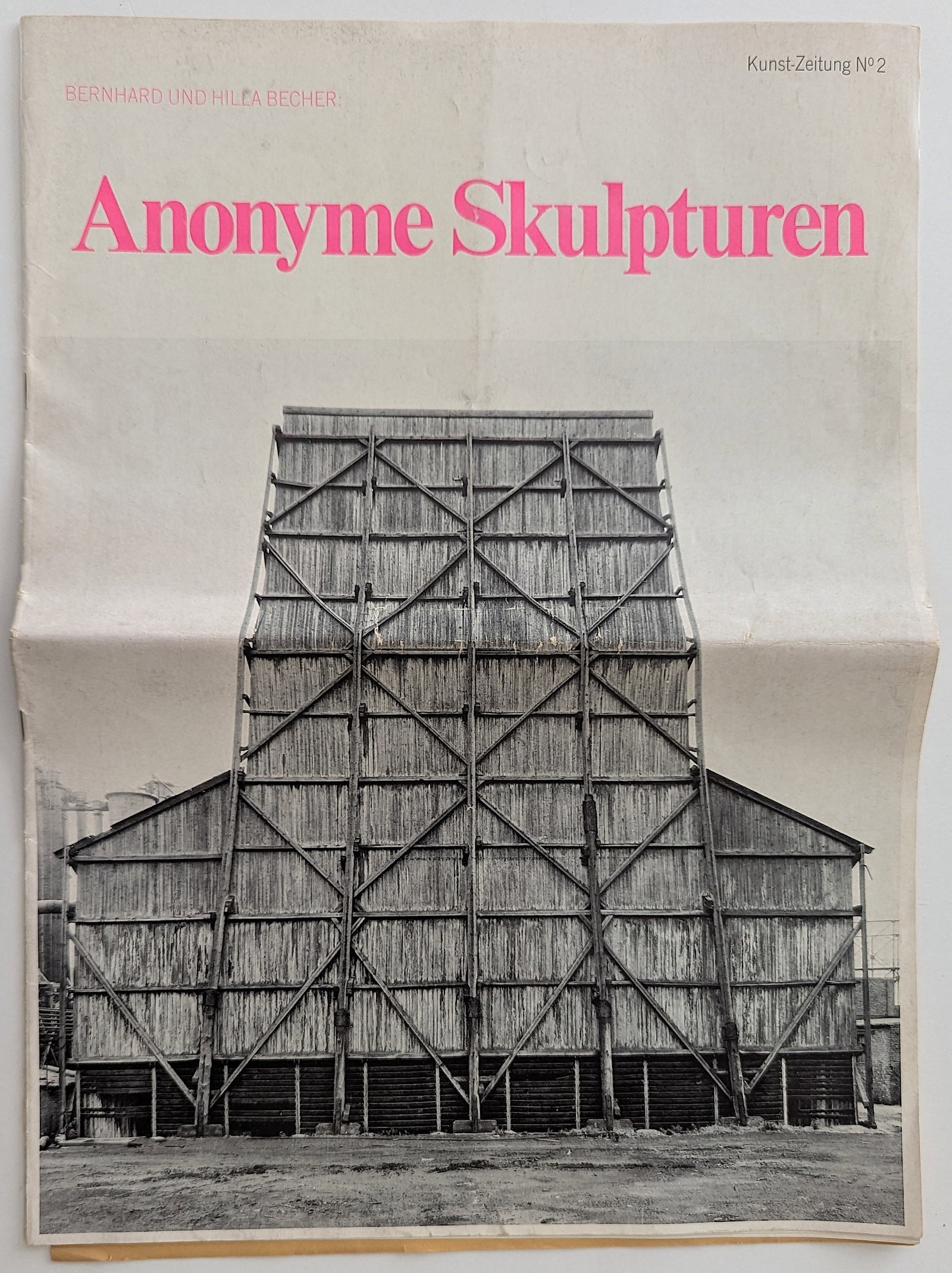 PHOTOGRAPHIC Book ANONYME SKULPTUREN Nr. 2, 1969: The provenance of this lot is from the estate of a deceased formal art collector in Miami, FL. The dimensions are Approx. 16.5" x 12" (closed). Please see all the included images to read all related i