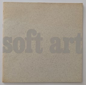 SOFT ART Catalog April 1969 New Jersey State Museum Cultural center