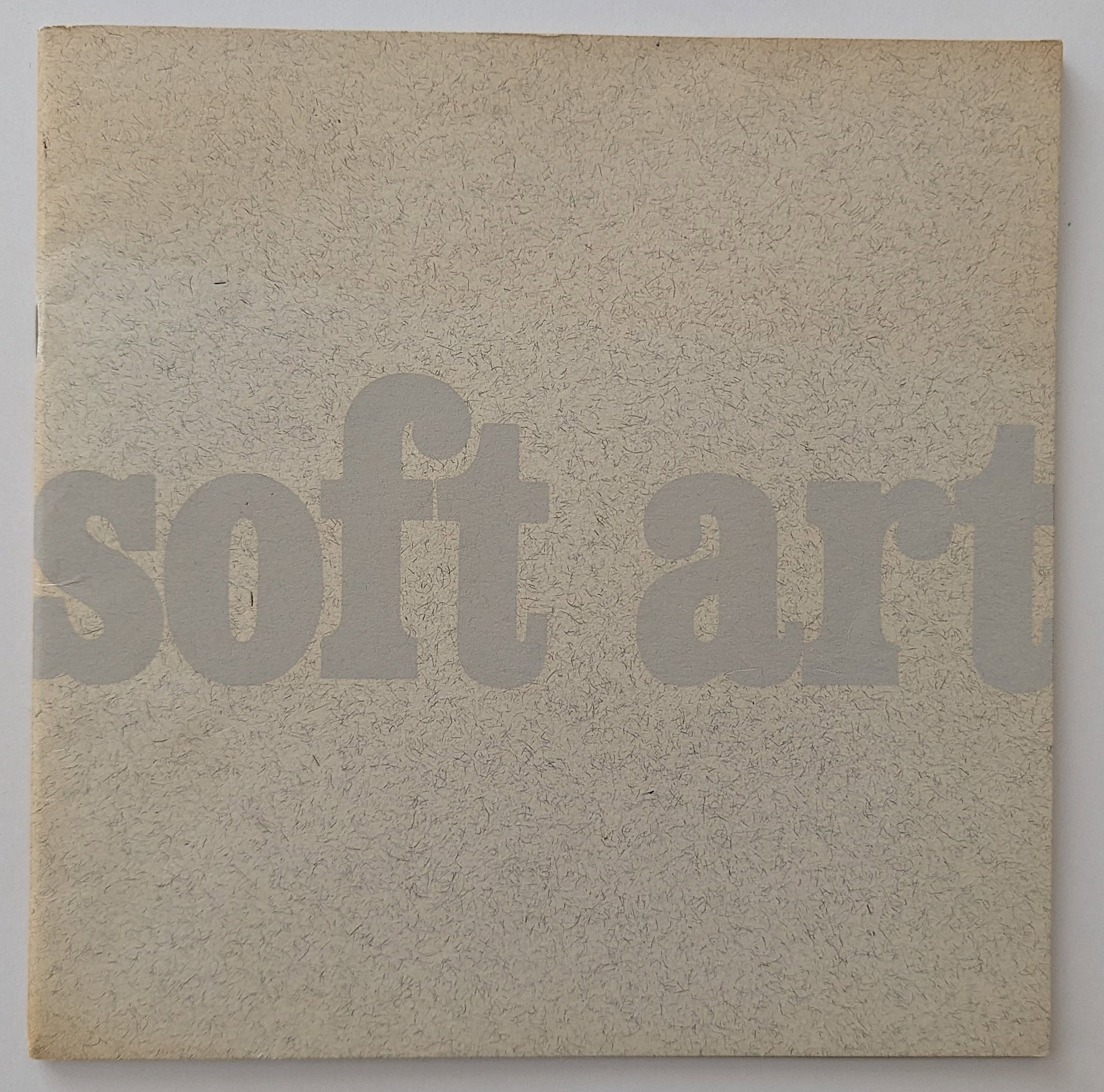 SOFT ART Catalog April 1969 New Jersey State Museum Cultural center: The provenance of this lot is from the estate of a deceased formal art collector in Miami, FL. Please see all the included images to read all related information and review it's actual condition. This