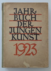 Jahrbuch der jungen Kunst 1923 with original Lithographs and Woodcuts