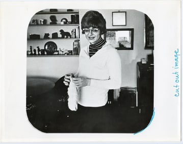 1974 Art Photo ROSS MAMILTON & CURTIS FISHER