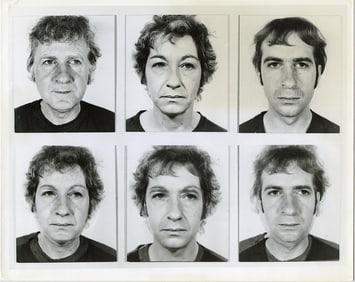 Photo WILLIAM WEGMAN Famiy Combinations, 1972