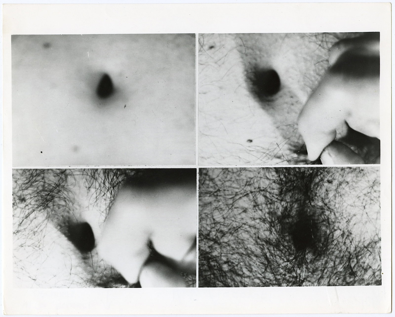 Photo Art VITO ACCONCI Openings, 1970: The provenance of this lot is from the estate of a deceased formal art collector in Miami, FL. The dimensions are Approx. 10" x 8". Please see all the included images to read all related information a