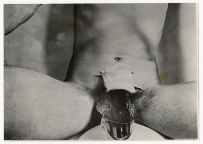 Photo Art RUDOLF SCHWARZKOGLER from Body Action, 1967