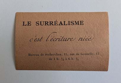 Surreal Butterflies Printed in 1924 Bureau of Surrealist Research