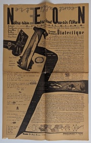 NEON , ( N'être rien Etre tout Ouvrir l'être N ) Fevrier 1948 , n° 2