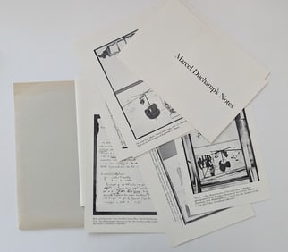 Art Ephemera MARCEL DUCHAMP'S NOTES - FSU, 1985