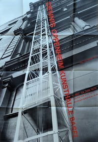 Poster DENNIS OPPENHEIM - Siebdruck J.A. Schneider Basel, 1979