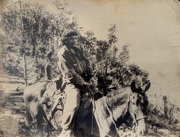 Vintage Iconic Silver Gelatin Photo Che Guevara 10.5" x 13.75", 1958