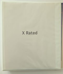 Opportunity!!  Rin Binder with Signed Ephemera PIN UP MODEL