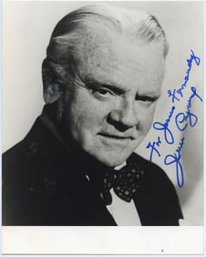 OPP!!! Autographed Scarce Collectors JAMES CAGNEY