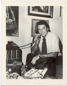 OPP!!! Autographed Scarce Collectors  BURT LANCASTER