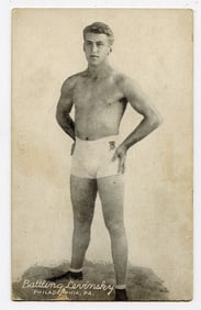 Rare AUTHENTIC Vintage Antique Scarce BOXING Card BATTLING LEVINSKY