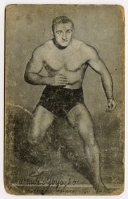 Rare AUTHENTIC Vintage Antique Scarce WRESTLING Card WLADEK ZBYSZKO