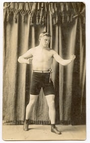 Rare AUTHENTIC Vintage Antique Scarce BOXING Card JACK HANLON