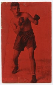 Rare AUTHENTIC Vintage Antique Scarce BOXING Card  DAVEY ABAD