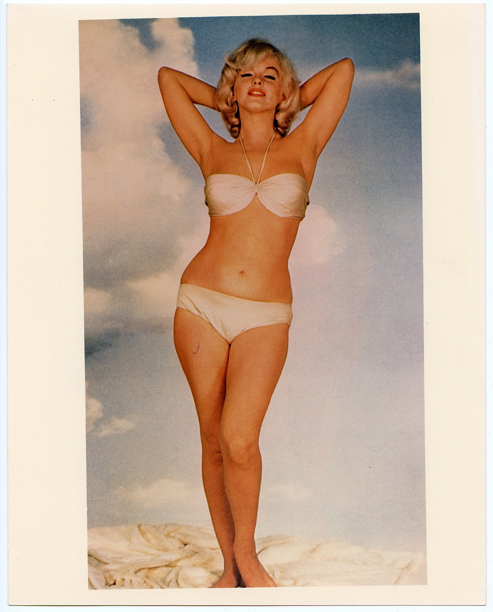 MARILYN MONROE Exotic Photo 10" x 8" Original Kodak Professional Paper: Original photo printed from negative in 1980s. Provenance from a deceased Collector in South Florida. We have included quality images to show it's actual condition. This lot is located in Boca Raton, 