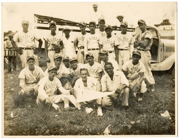 Vintage Original Baseball Team Photo 1950s  7" x 9"