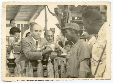 Vintage 1946 Original Baseball Amateurs Team Photo  4.75" x 6.75"