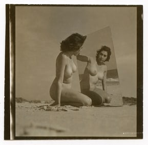 ANDRÉ DE DIENES Vintage Photo 1950s-1960s Nude Study