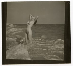 ANDRÉ DE DIENES Vintage Photo 1950s-1960s Nude Study