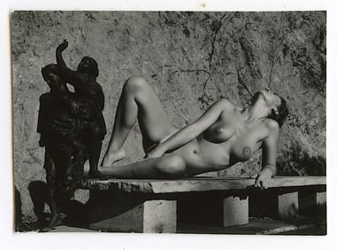 ANDRÉ DE DIENES Vintage Photo 1950s-1960s Nude Study