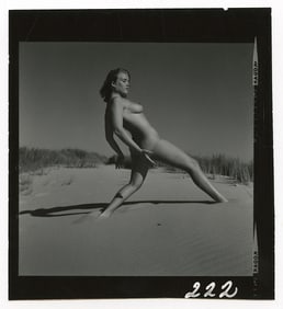 ANDRÉ DE DIENES Vintage Photo 1950s-1960s Nude Study
