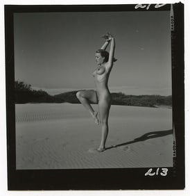 ANDRÉ DE DIENES Vintage Photo 1950s-1960s Nude Study