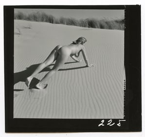 ANDRÉ DE DIENES Vintage Photo 1950s-1960s Nude Study