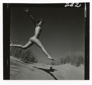 ANDRÉ DE DIENES Vintage Photo 1950s-1960s Nude Study