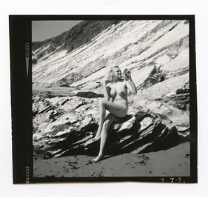 ANDRÉ DE DIENES Vintage Photo 1950s-1960s Nude Study