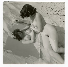 ANDRÉ DE DIENES Vintage Photo 1950s-1960s Nude Study