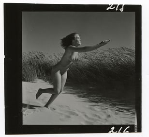 ANDRÉ DE DIENES Vintage Photo 1950s-1960s Nude Study