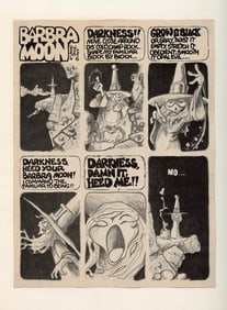 Vintage Original Print Lithograph VAUGHN BODE, 1968/69