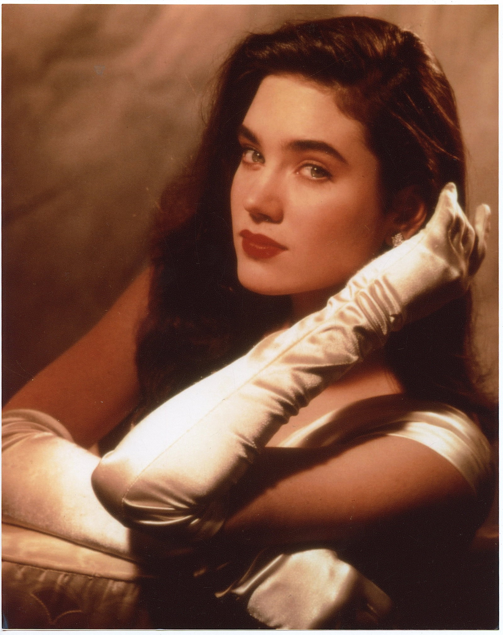 Original Color Photo JENNIFER CONNELLY 8" x 10": This lot is from the estate of a collector in RI. We have included quality images to show it's actual condition. This lot is located in Boca Raton, Fl and its shipment will be made directly by Artelis