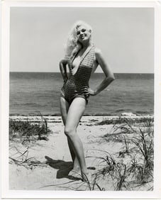 BUNNY YEAGER Vintage Pin Up ORIGINAL PHOTO