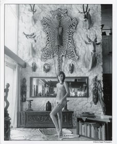 BUNNY YEAGER Vintage Pin Up Litho INTERIOR MODEL