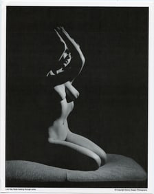 BUNNY YEAGER Vintage Pin Up Litho LOW KEY NUDE