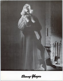 BUNNY YEAGER Vintage Pin Up Litho Model BETTIE PAGE