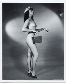 BUNNY YEAGER Vintage Pin Up Litho Model BETTIE PAGE