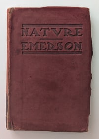 NATURE EMERSON c. 1905 Elbert Hubbard The Roycroft Shop