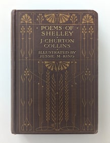 Poems Of Shelley by J. Churton Collins, Illust. Jessie M. King,