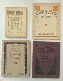 Vintage Set 4 Books Elbert Hubbard 1900s to 1910s
